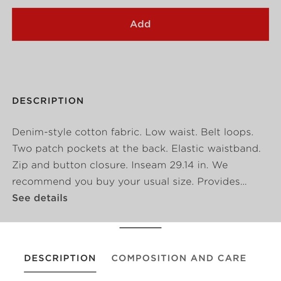 Mango Maternity Skinny Blue Jeans Mid Rise New Size 6 - Picture 4 of 11